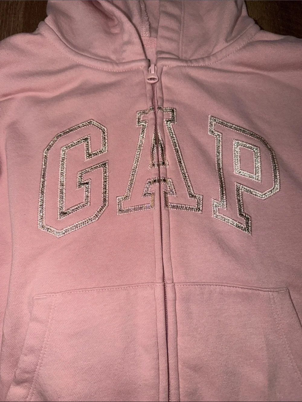 NWOT Lot of 2 Gap Kids Full Zip Fleece Hooded Sweatshirt size XL (12)